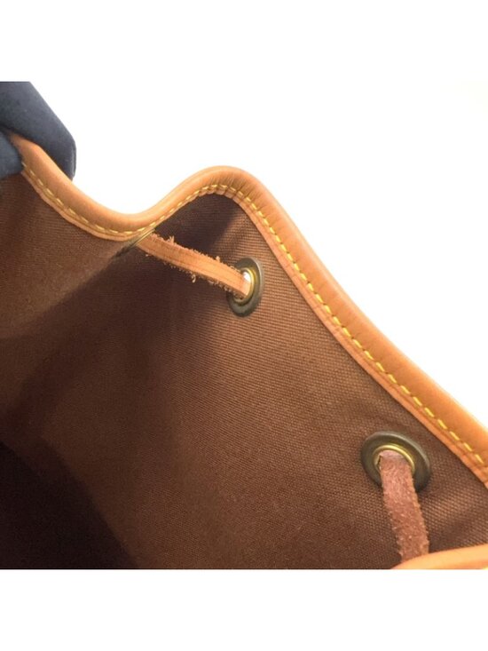 Louis Vuitton Montsouris Monogram Leather Brown Light Backpack Gold main image 4